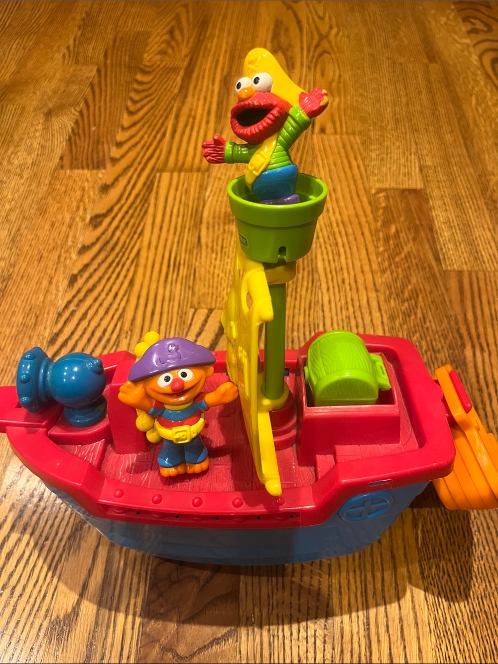 Vintage TYCO Preschool Sesame Street Pirate Ship 1998